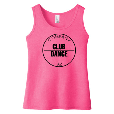 Girls Tank with black logo  Thumbnail